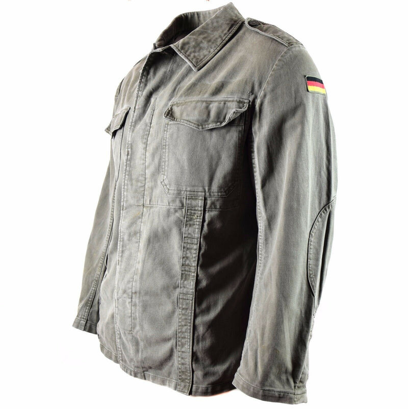 Original German Army Molskin Jacket. Vintage BW Army Field Olive Drab Jacket