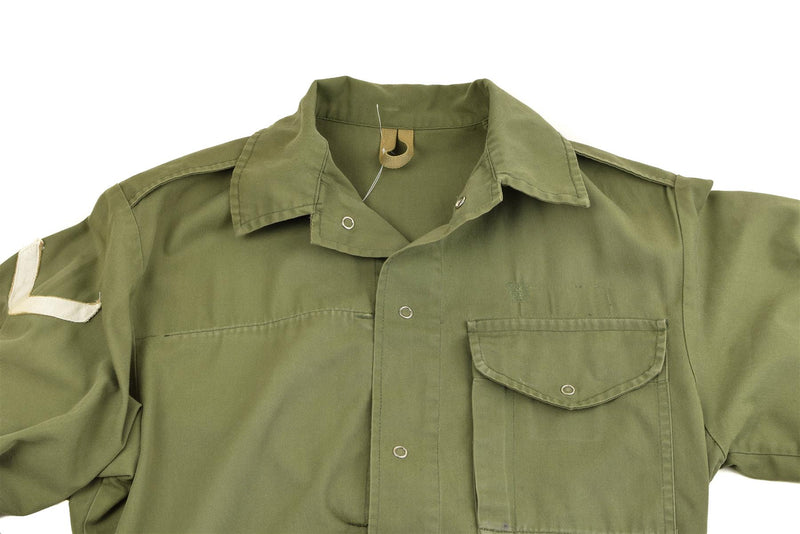 Original British Coverall Army Olive Green Suit Mechanics Jumpsuit Coveralls OD