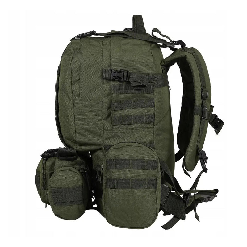 Mil-Tec Defense Assembly Pack Tactical Rackpack Löstagbar ryggsäcksäck