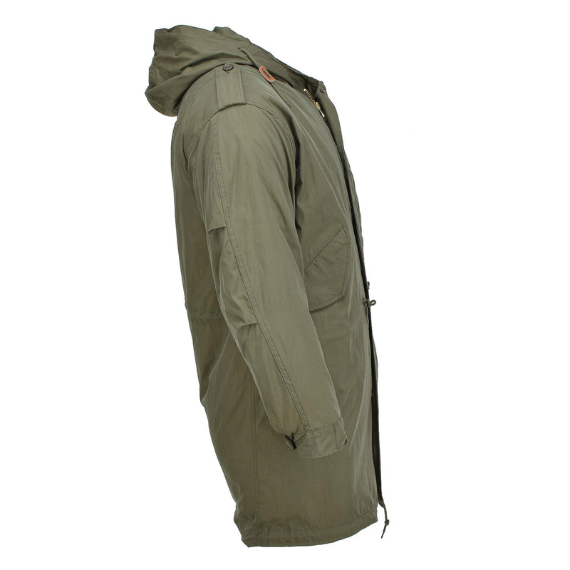MIL-TEC U.S. Military Style M51 Hooded Parka quiltad löstagbar foder Olive New