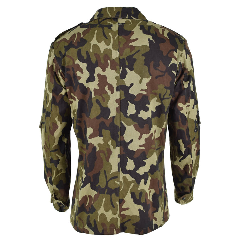 Original rumänska trupper fältjacka M93 Camo Leaf Bdu Parka militär fråga