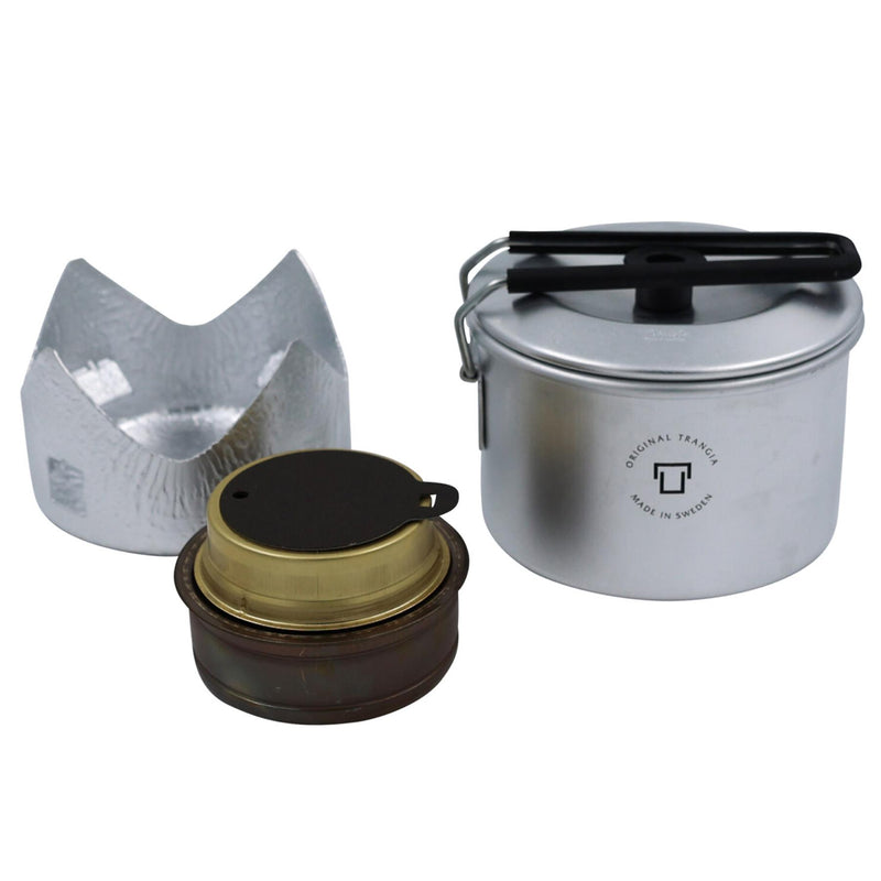 Trangia Kitchen Spise Set Cookware Lätt rostfritt stål Kompakt vandring