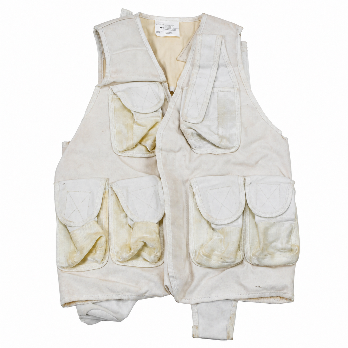 Original turkisk militär taktisk väst Multi Pouch Field Utility Vit