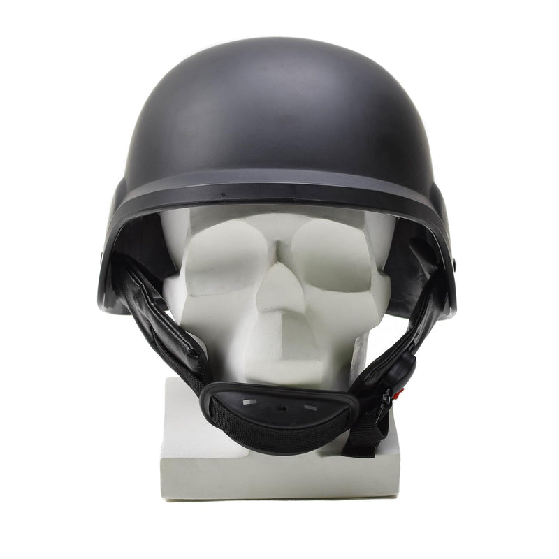 Original British Military Black Plastic Helmet Mk7 Tactical Training Gear New