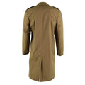 Original holländsk armé formell trenchcoat brun militär överskottsofficersrock NEW