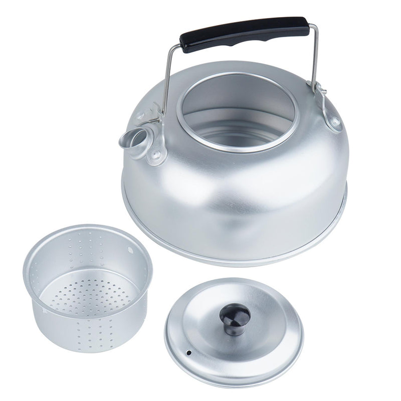 Mil-tec teakettle aluminium lätt 800 ml camping utomhus vattenkokare