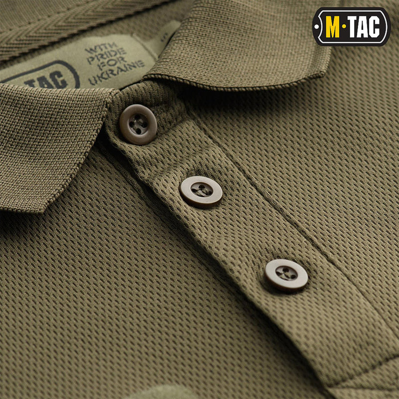 M-tac militär stil polo skjorta andas lätt taktisk underkläder oliv