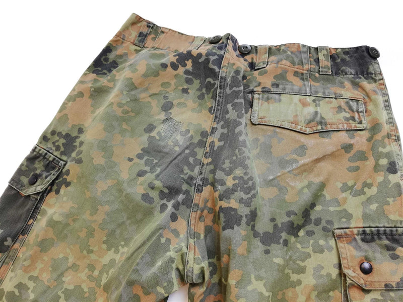 Original tysk arméutgåva Flecktarn Camo Pants Field Combat Military Trousers
