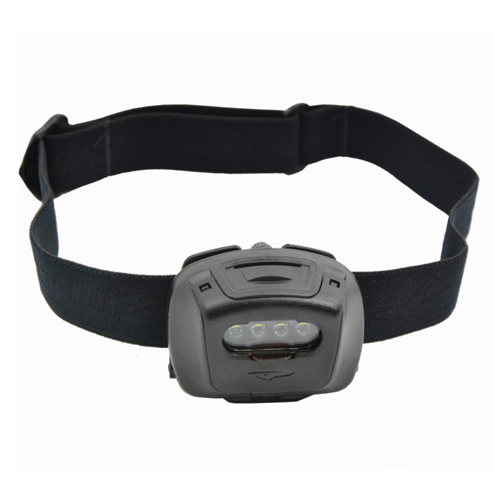 Princeton-Tec Quad Tactical MPLS Flerfärgad pannlampa 78 Lumens IPX7 Svart
