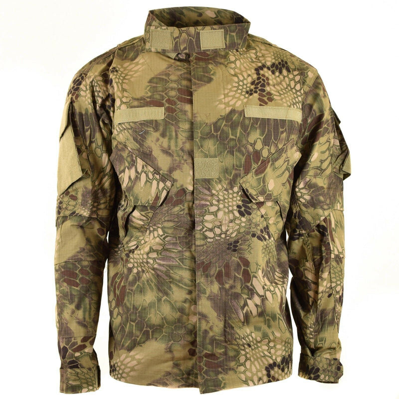 Brand Army Military Style Combat Jacket Mission Snake FG Camouflage Uniform