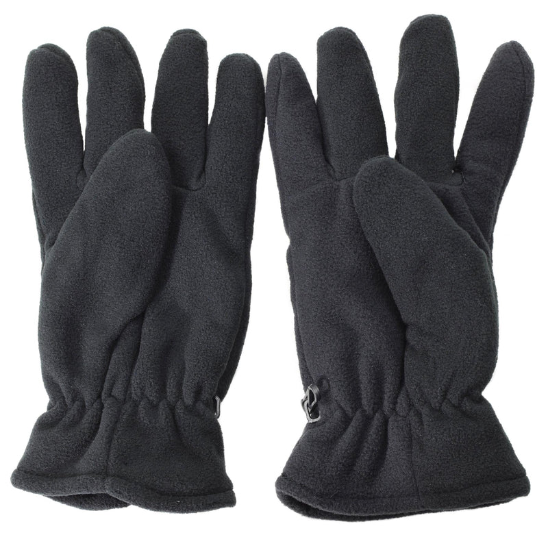Mil-tec handskar män varm fleece thinsulate ™ foder svart vinter taktisk redskap