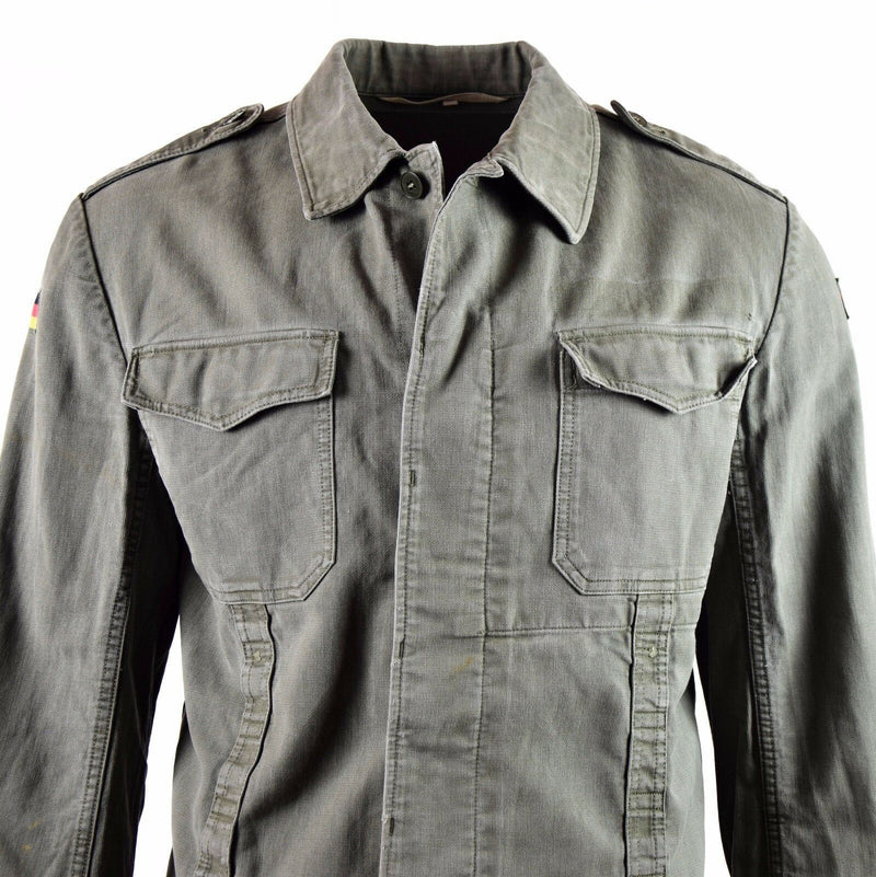 Original German Army Molskin Jacket. Vintage BW Army Field Olive Drab Jacket