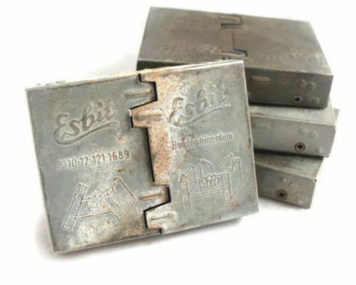 Esbit matlagning spis bw tysk armé bushcraft spis läger spis militär