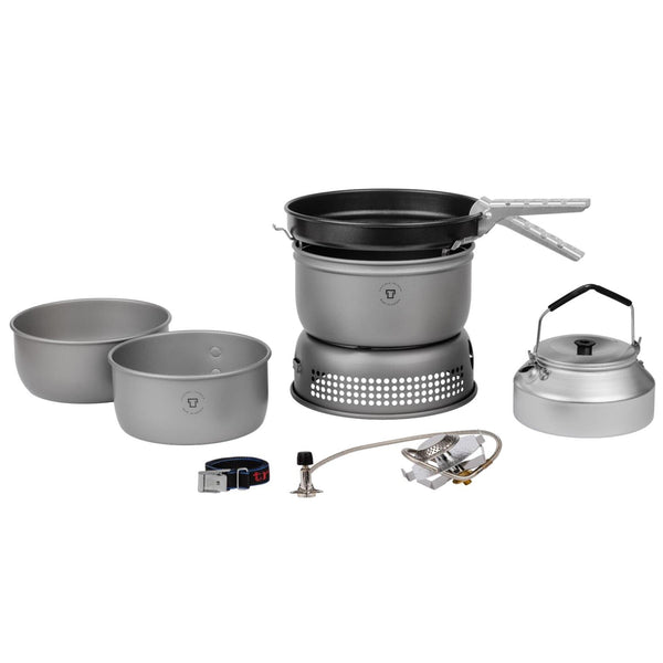 Trangia Compact spis uppsättning 1,75L Hard Anodised Aluminium Lightweight Backpacking