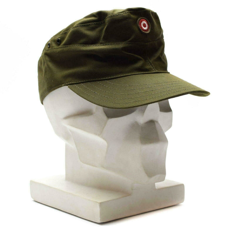 Äkta österrikiska militära överskotts trupper Field Cap Olive Od Österrike Combat Hat