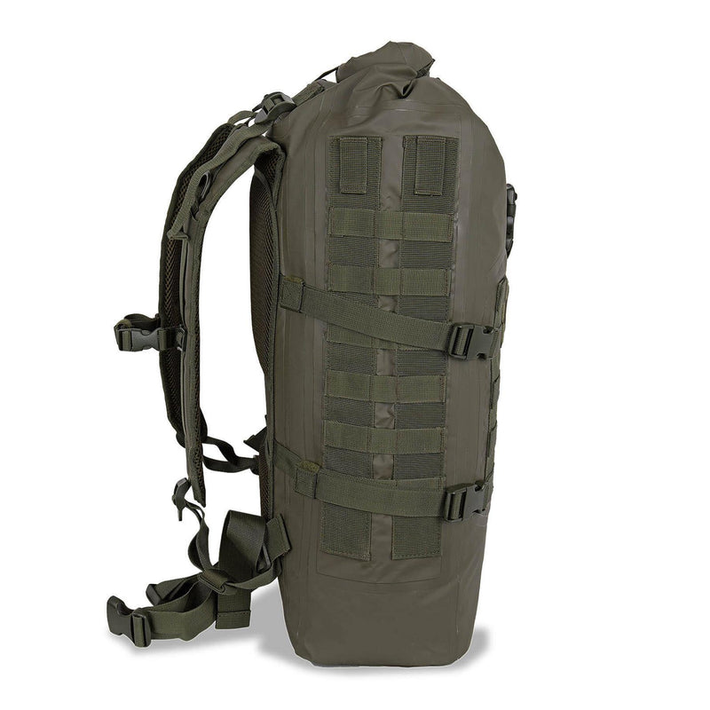 Mil-tec tätar torrväska taktisk roll-up ryggsäck vattentät 35l militär ryggsäck