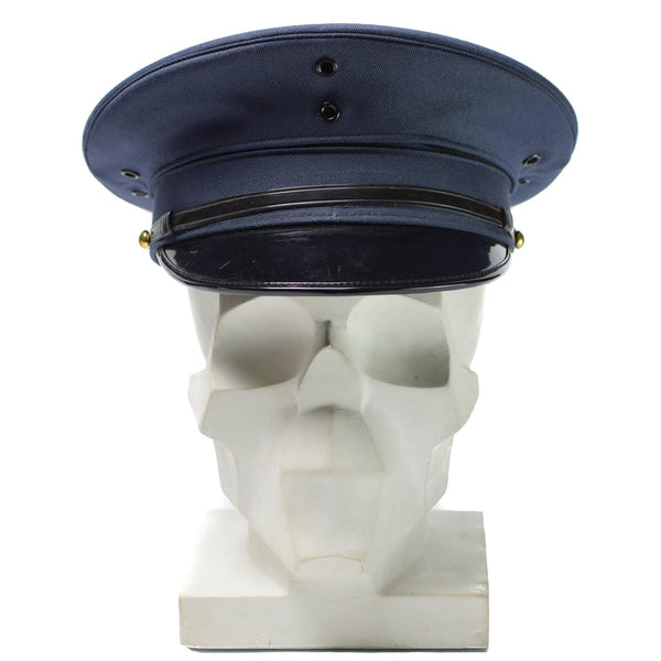 Original koreansk armé officer Visor toppade mössvakt hatt militäröverskott nytt