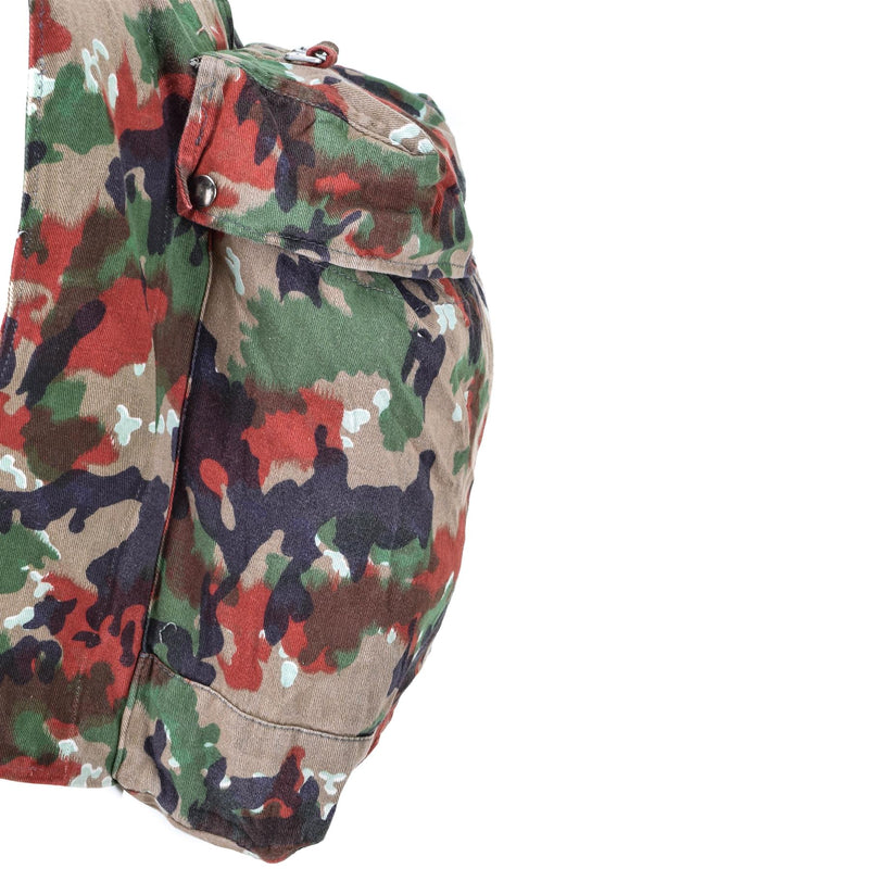 Äkta schweiziska arméstrid Taz 83 Camo Vest ryggsäck dagspack militär Schweiz