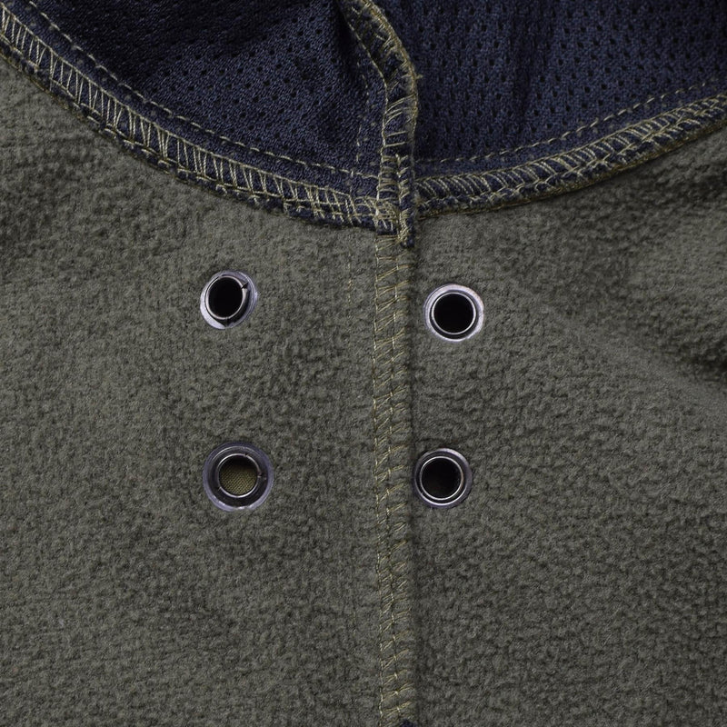 Original Dutch Military Soft Shell Jacket dragkedja fickfickor ventilerade armhålor oliv