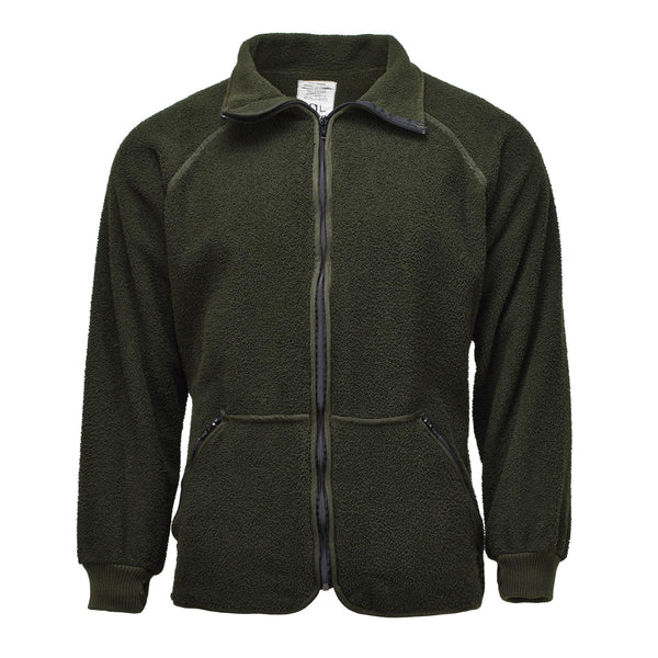 Original Dutch Military Fleece Jacket Warm Moft Thermal Cold Weather Sportwear