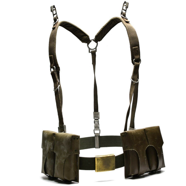 Tysk armé Y-remsuspender Bälte webbing set System Tactical Harness Pack Kit