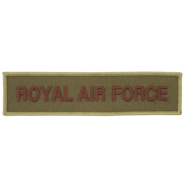 Äkta British Army Royal Air Force Patch Tyg Badge Military Raf Insginia GB