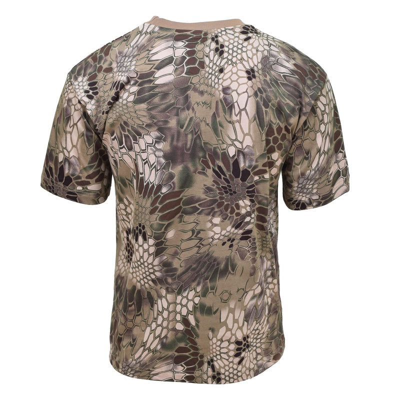 MFH Brand U.S. Military T-shirt Kort ärm undertröja Snake FG Camo Base Layer