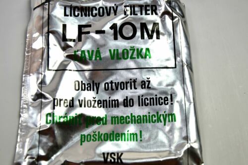 Tjeckiska tjeckoslowakiska arméns militära gasmask M-10. Ny fullständig uppsättning. CZ Gas Mask M10