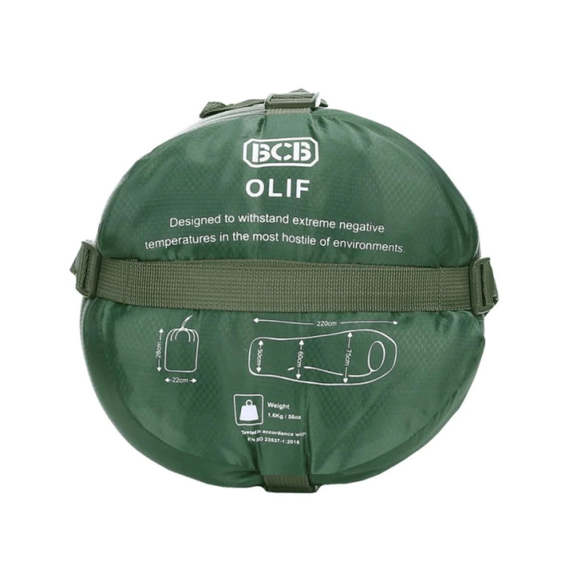 BCB OLIF 5 Summer Sleeping Bag Water Resistant Breatble Camping Sleep Sack