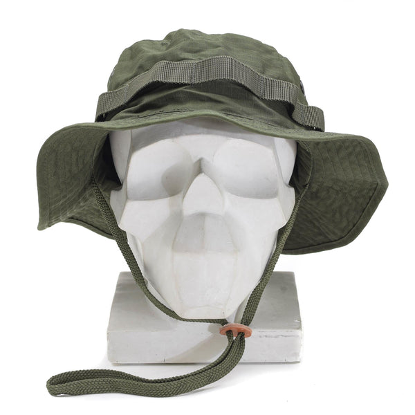 Mil-Tec Brand Military Style Ripstop Olive Boonie Hat Lightweight Camping Cap