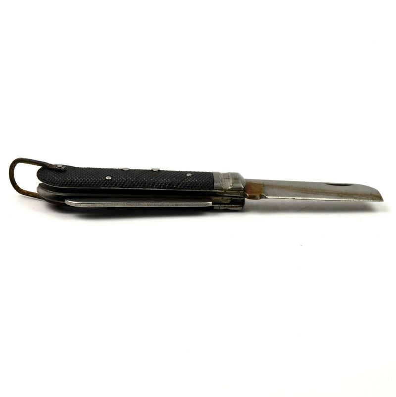 Original vintage italienska Italien Armé Navy Folding Pocket Knife.