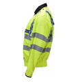 Original Scottish Community Volunteer Hi-Vis Jacka Reflexive Yellow Workwear