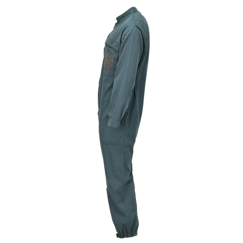 Äkta franska flygvapen Militär täckning dubbel zip mekaniker jumpsuit oliv