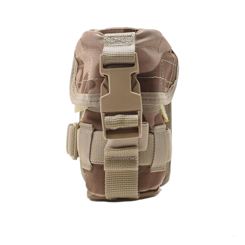 Original Tjeckien Military Grenade Pouch Molle Buckle Tactical Desert Camo
