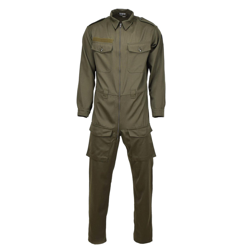 Äkta österrikiska militärmekaniker Coverall Tanker Workwear Jumpsuit Olive New
