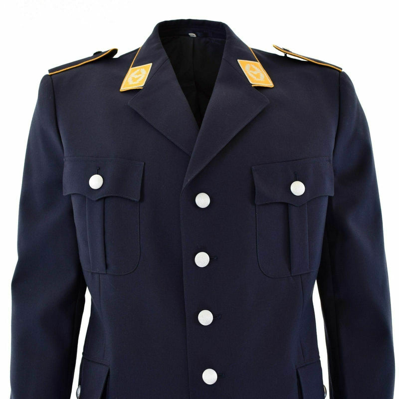 Original Brand German Army Dress Jacket Blue Air Forces Formal Uniform