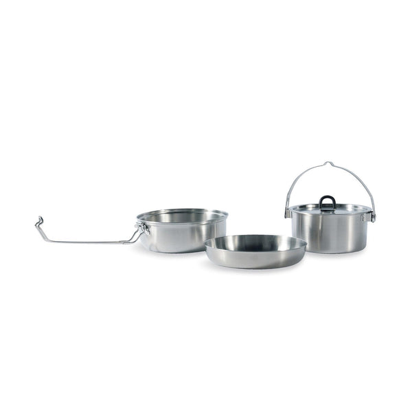 Tatonka utomhus matlagning Stewing set rostfritt stål camping vandring kompakt kruka