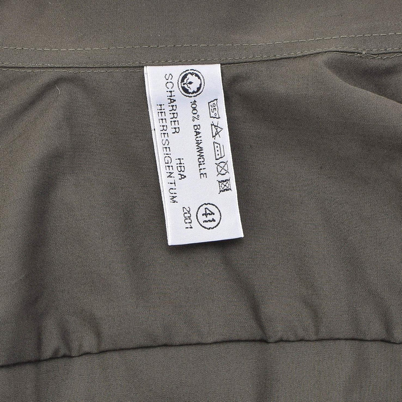 Original Österrikisk militär olivfältstjänsttröjor Federal Lightweight New