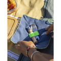 Opinel Picnic+ N°08 Bestickset Vikkniv Sked Gaffel Camping Bok