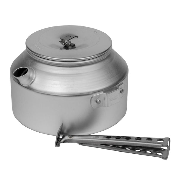 Trangia vattenkokare lock 0,9L aluminium lätt vikningshandtag ryggsäckar utomhus