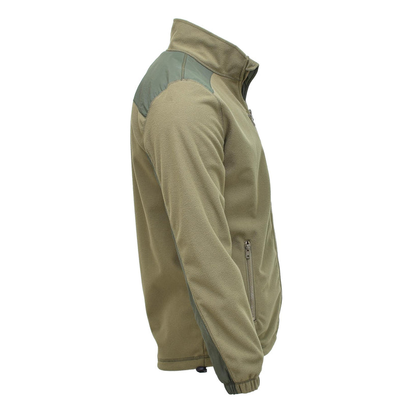 Original belgisk militär tröja fleece vindstoppare softshell vandring jacka ny