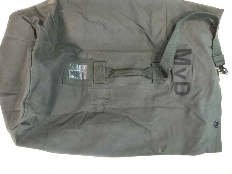 Original Dutch Military Duffel Bag 100 Liters Ripstop Sack Canvas Kit Olive