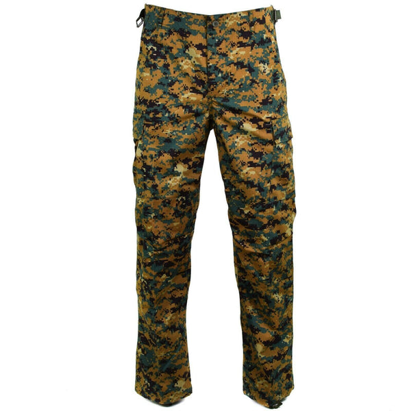Äkta Guinee Bissau Army Pants Ripstop Digital Savana Camo Militärutgåva Ny