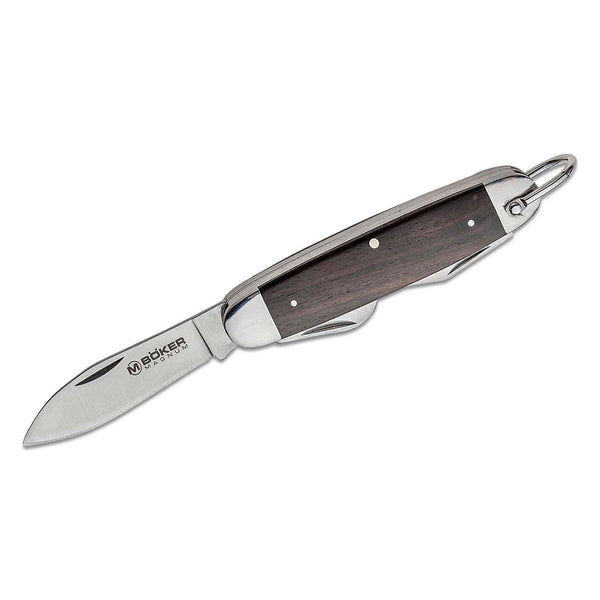 Boker Classic Pocket Steel Pocket Knife Multi-Tool Rosewood Handle 440A Steel
