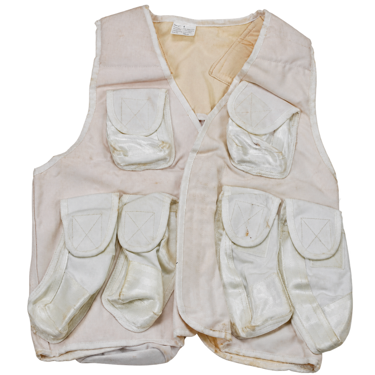 Original turkisk militär taktisk väst Multi Pouch Field Utility Vit