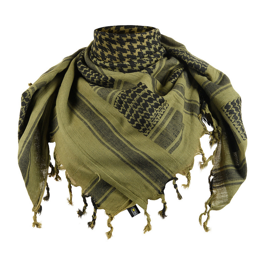 M-TAC Dense Shemagh Tactical Scarf Bomull Andas utomhusskydd Oliv