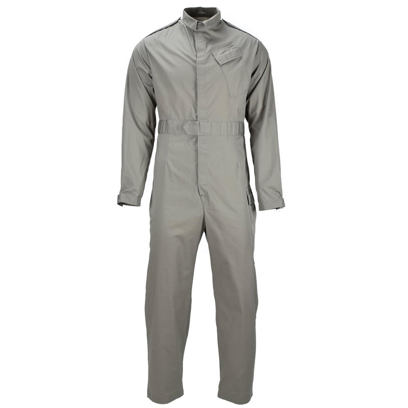 Äkta British Coverall Army Grey Suit Mechanics Jumpsuit Coveralls Lightweight
