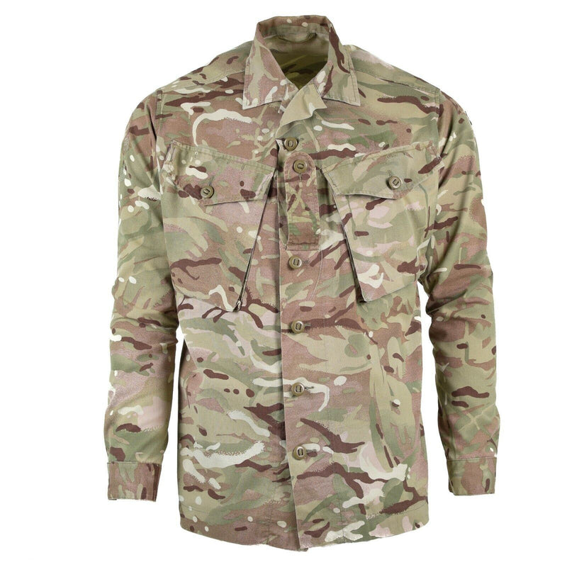 Äkta brittiska arméfrågor Combat MTP Field Jacket Multicam Military Shirt
