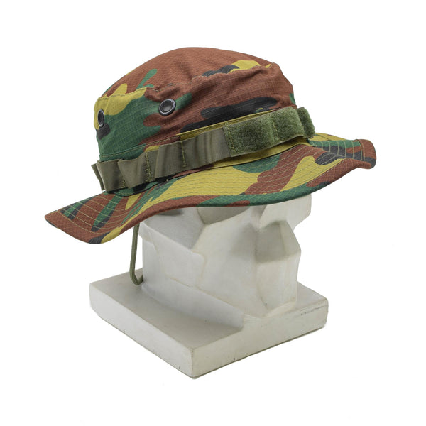 Tacgear Brand Boonie Hat Belgisk militär stil Jigsaw Camo Ripstop Wide Brim
