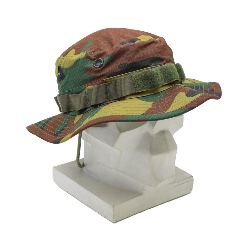 Tacgear Brand Boonie Hat Belgisk militär stil Jigsaw Camo Ripstop Wide Brim